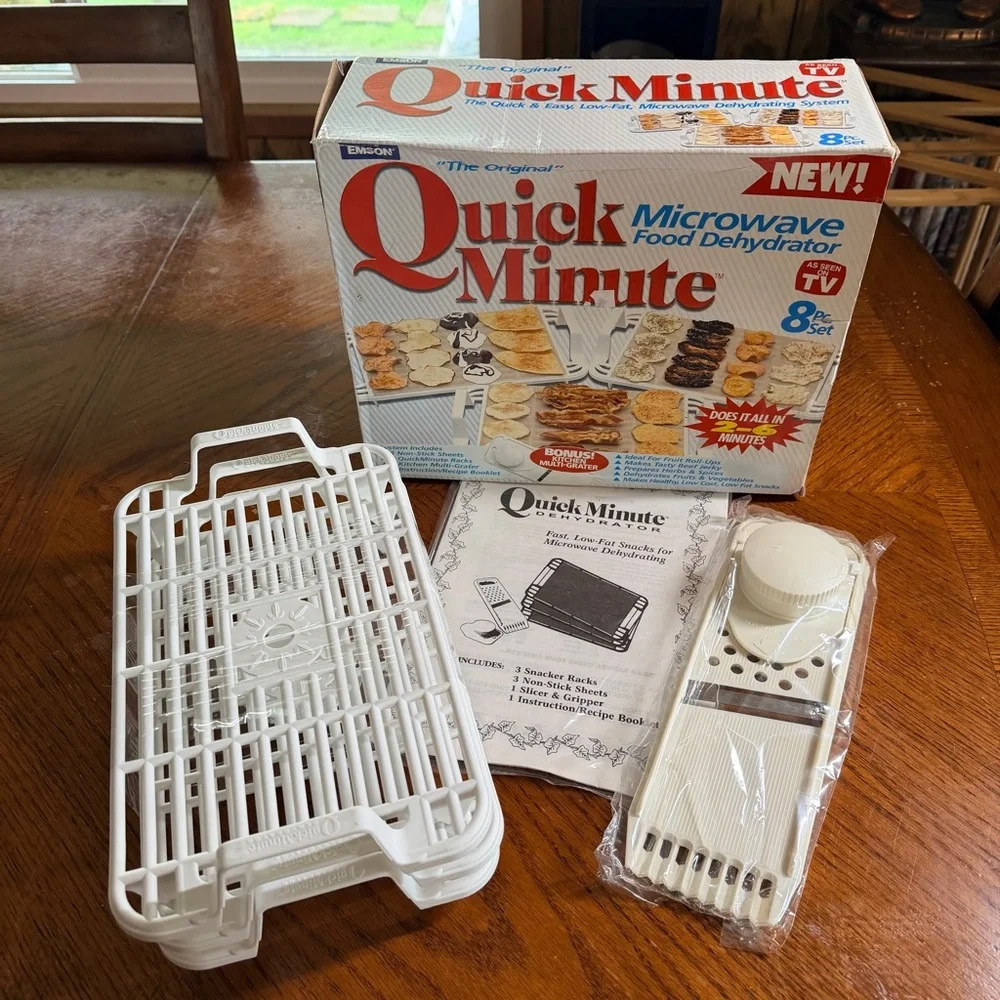 Quick Minute Microwave Food Dehydrator - NIB